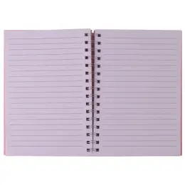 Memoire A5 Notebook Pink Open